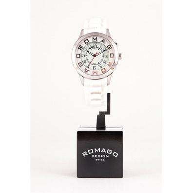 Romago Casual-Urbano Attraction Branco-Prata