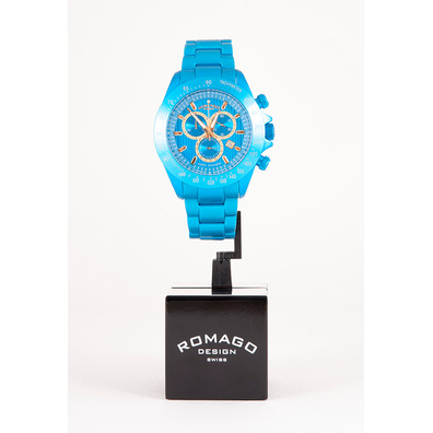 Romago Superléger Chrono Homem Azul