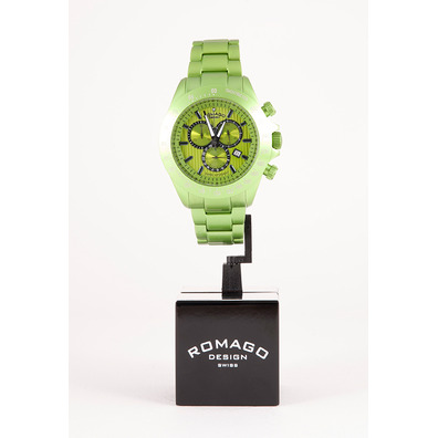 Romago Superléger Chrono Homem Verde