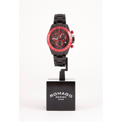 Romago Superléger Chrono Mulher De Preto