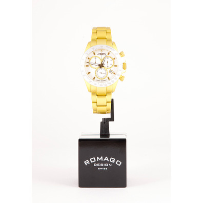 Romago Superléger Chrono Mulher Amarelo